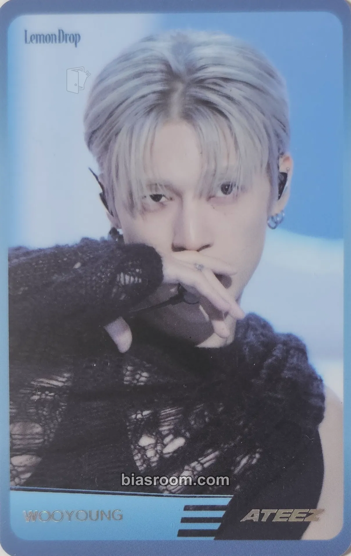 Wooyoung Higher Timepiece × ATEEZ Photocard - ATEEZ - ATEEZ K-pop photocard
