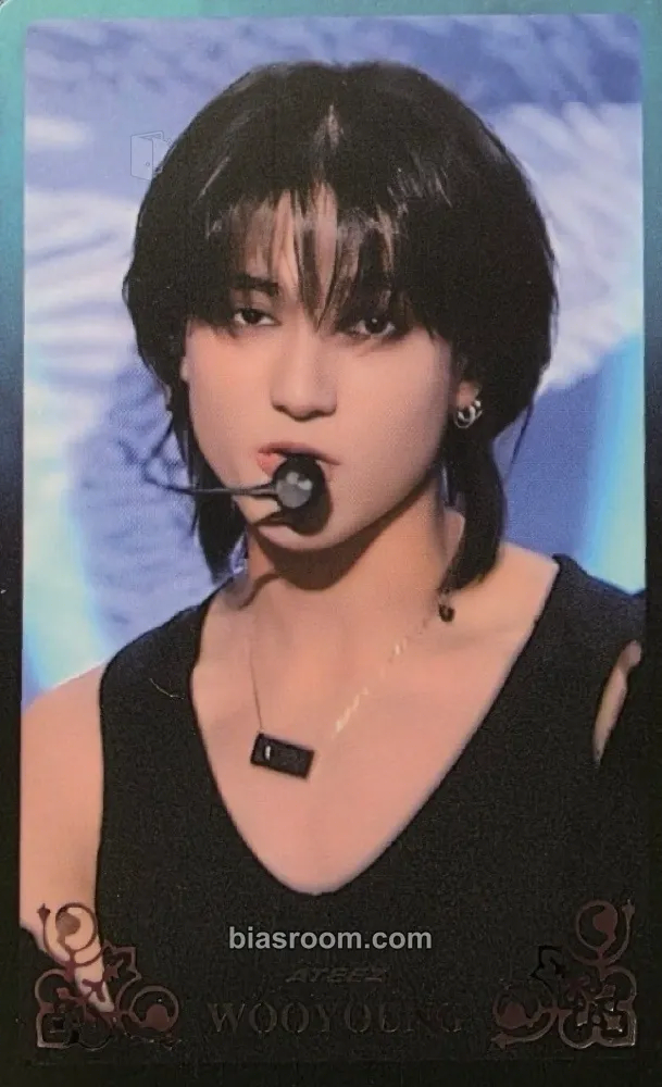 Wooyoung Higher Timepiece × ATEEZ Photocard - ATEEZ - ATEEZ K-pop photocard