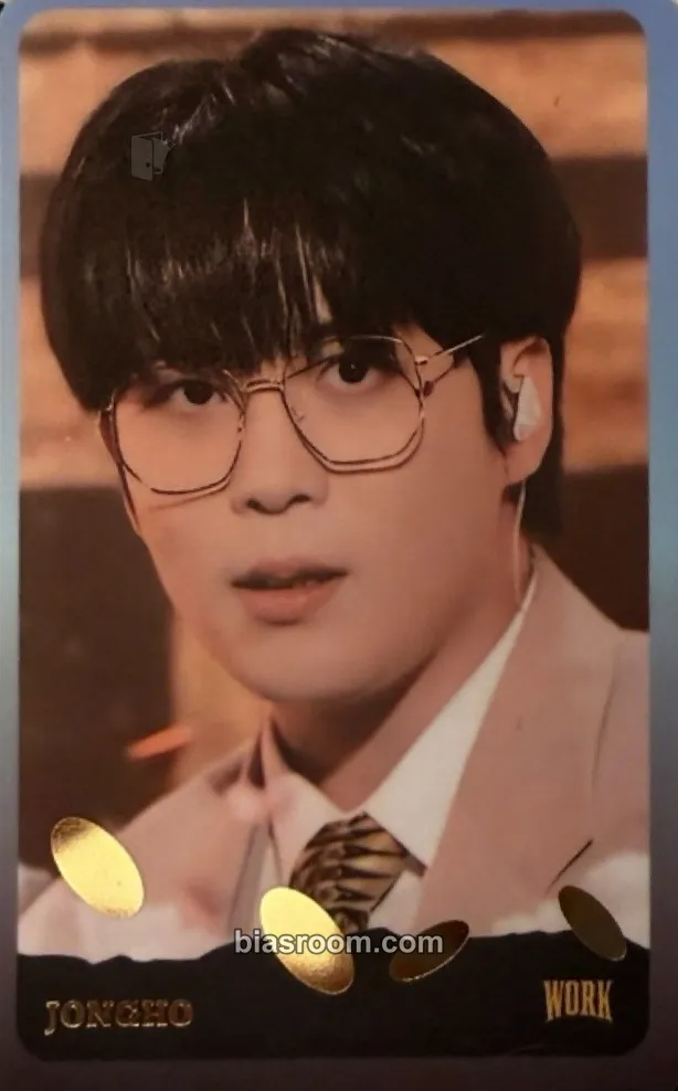 Jongho Higher Timepiece × ATEEZ Photocard - ATEEZ - ATEEZ K-pop photocard