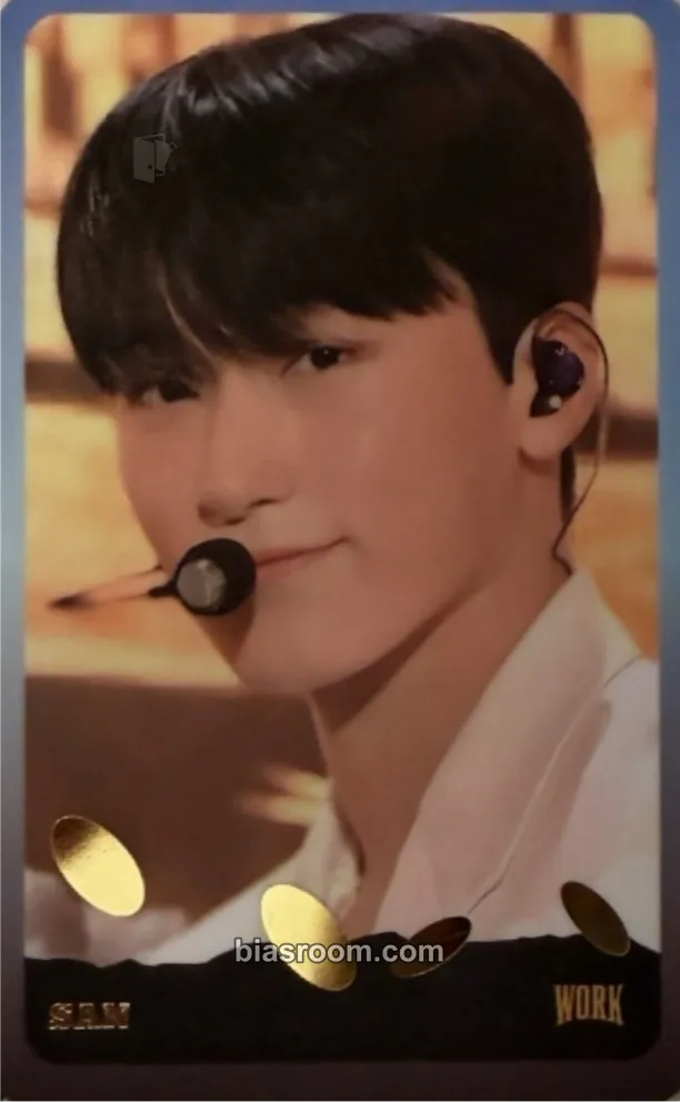 San Higher Timepiece × ATEEZ Photocard - ATEEZ - ATEEZ K-pop photocard