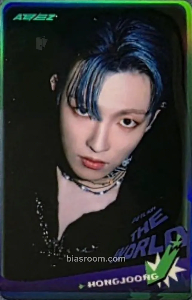 Hongjoong Higher Timepiece × ATEEZ Photocard - ATEEZ - ATEEZ K-pop photocard