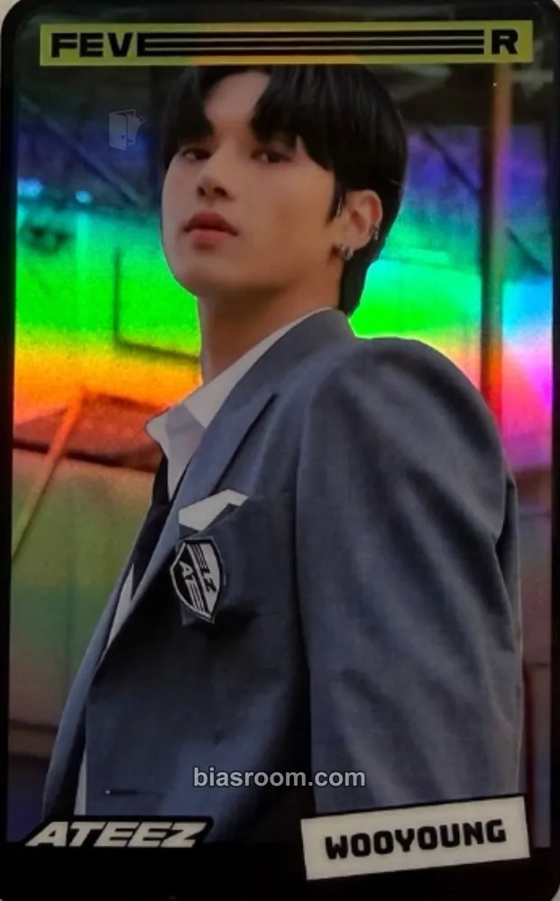 Wooyoung Higher Timepiece × ATEEZ Photocard - ATEEZ - ATEEZ K-pop photocard