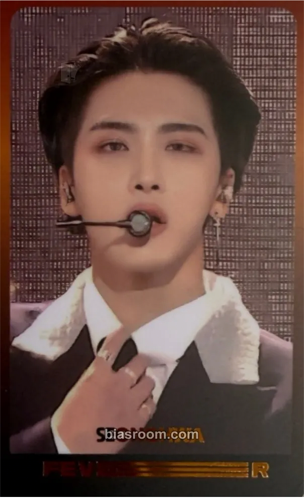 Seonghwa Higher Timepiece × ATEEZ Photocard - ATEEZ - ATEEZ K-pop photocard
