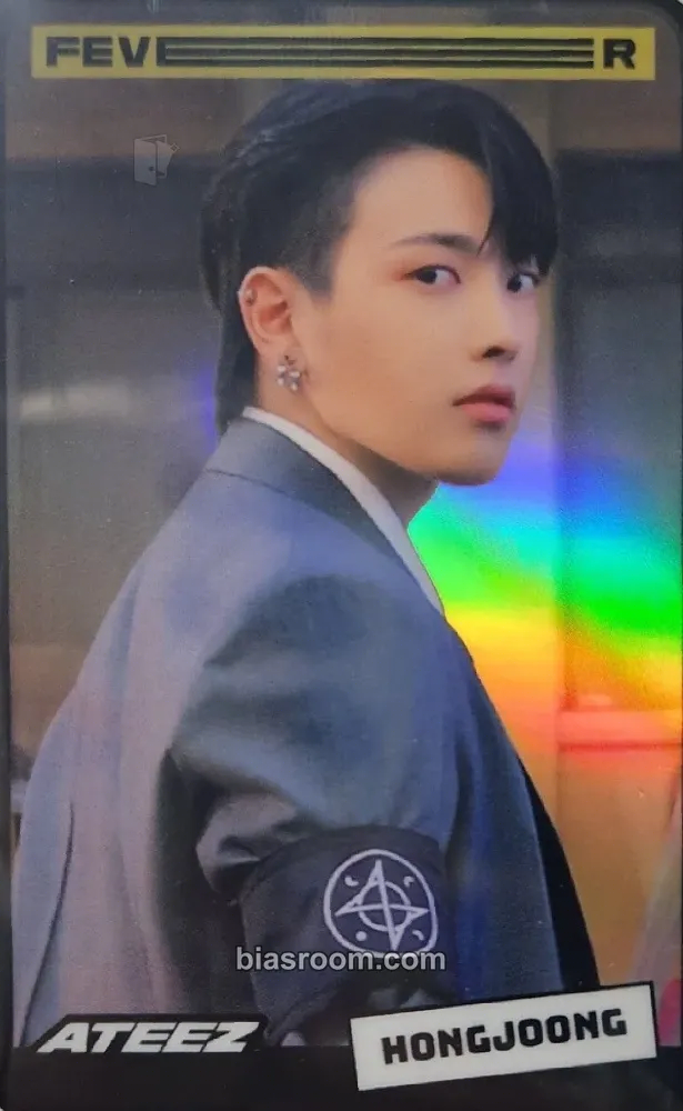 Hongjoong Higher Timepiece × ATEEZ Photocard - ATEEZ - ATEEZ K-pop photocard