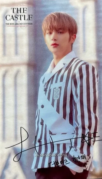 Hyunjae 2019 Asia Fan-con Tour Photocard - THE BOYZ - THE BOYZ K-pop photocard