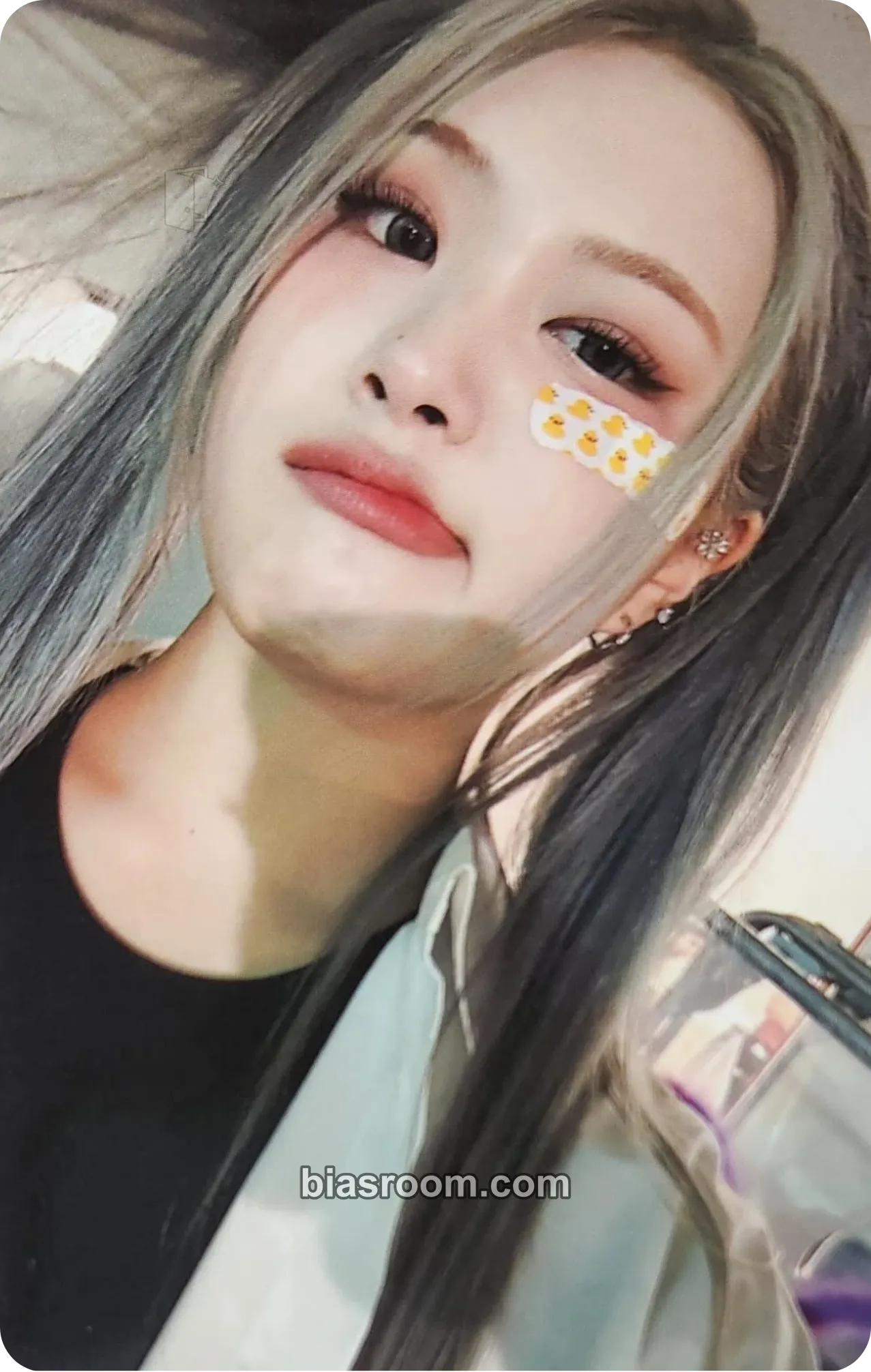 Swan HEADWAY Photocard - PURPLE KISS - PURPLE KISS K-pop photocard