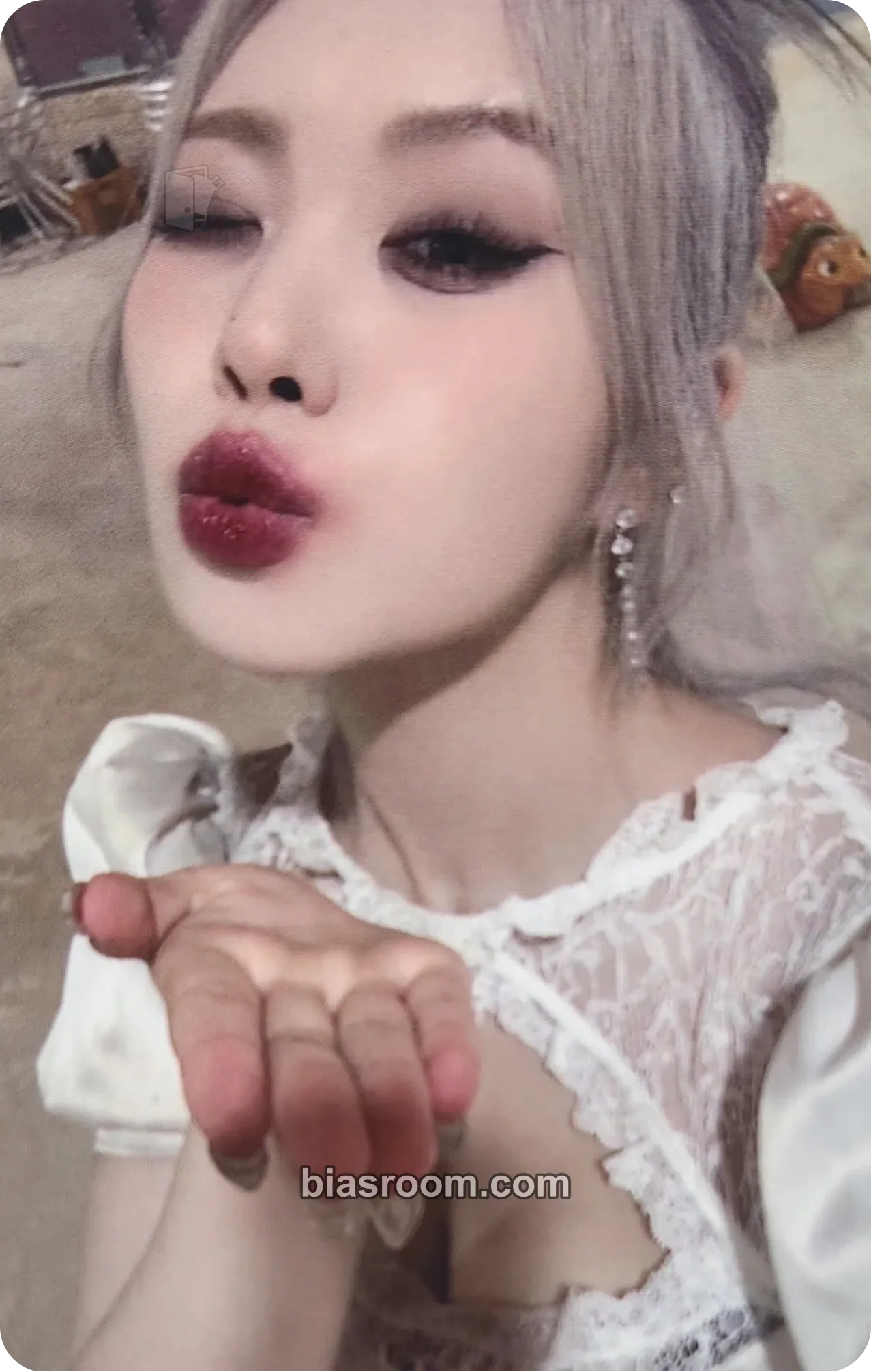 Swan HEADWAY Photocard - PURPLE KISS - PURPLE KISS K-pop photocard
