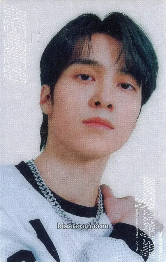 Hendery 'The First Vision' JAPAN EVENT 2023 Photocard - WayV - WayV K-pop photocard