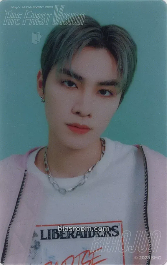 Xiaojun 'The First Vision' JAPAN EVENT 2023 Photocard - WayV - WayV K-pop photocard