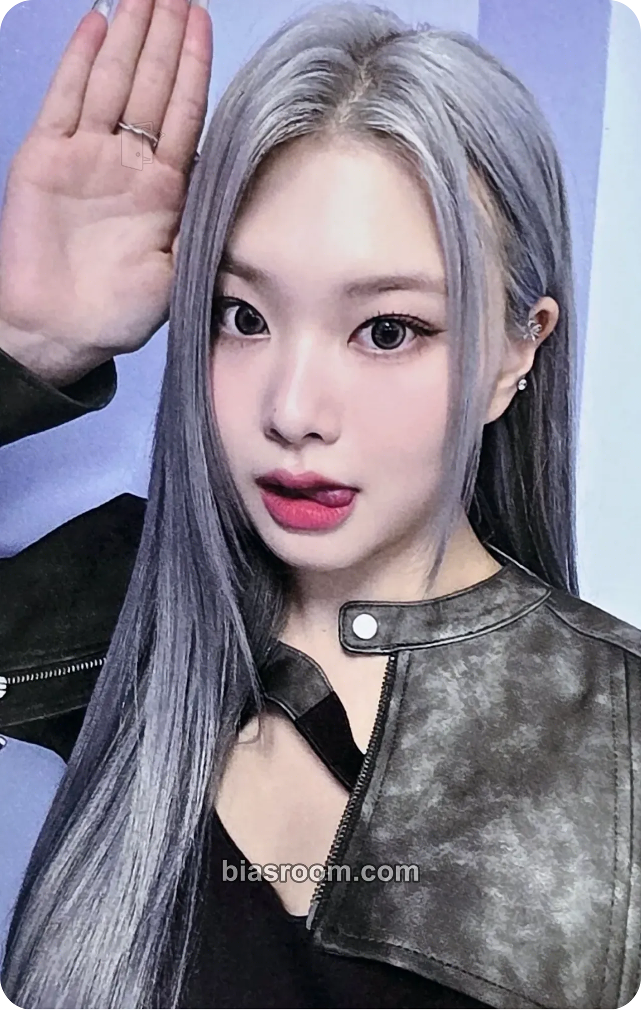 Swan HEADWAY Photocard - PURPLE KISS - PURPLE KISS K-pop photocard