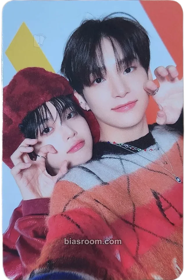 CRAVITY - Jungmo & Hyeongjun - MASTER : PIECE  Album unit photocard pob (pre-order benefit) piece version