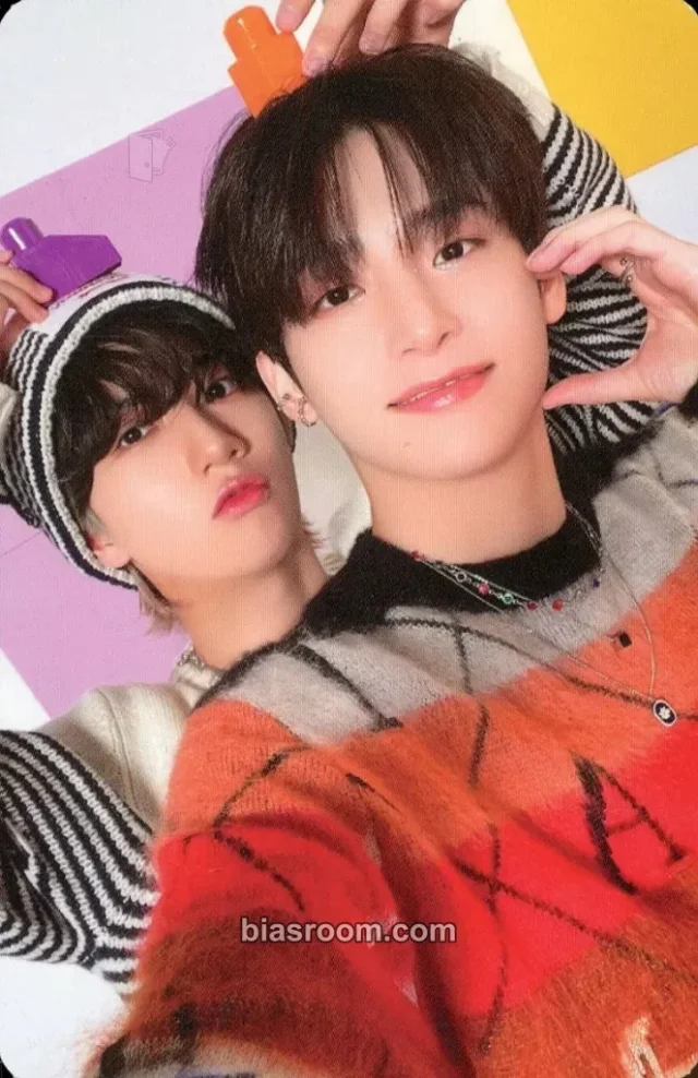 CRAVITY - Jungmo & Hyeongjun - MASTER : PIECE  Album unit photocard pob (pre-order benefit) piece version