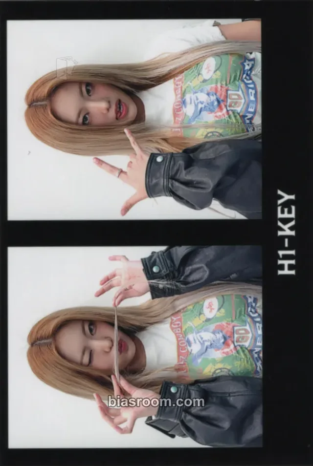 H1-KEY - Yel - LOVE or HATE Album makestar 2 cut photo round 6 winner benefit