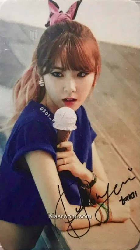 Hyemi 9MUSES S/S EDITION Photocard - 9MUSES - 9MUSES K-pop photocard