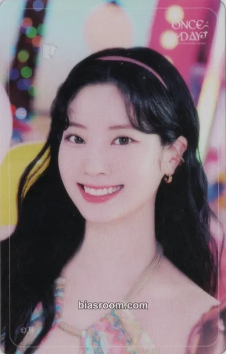 Dahyun ONCE DAY Photocard - TWICE - TWICE K-pop photocard
