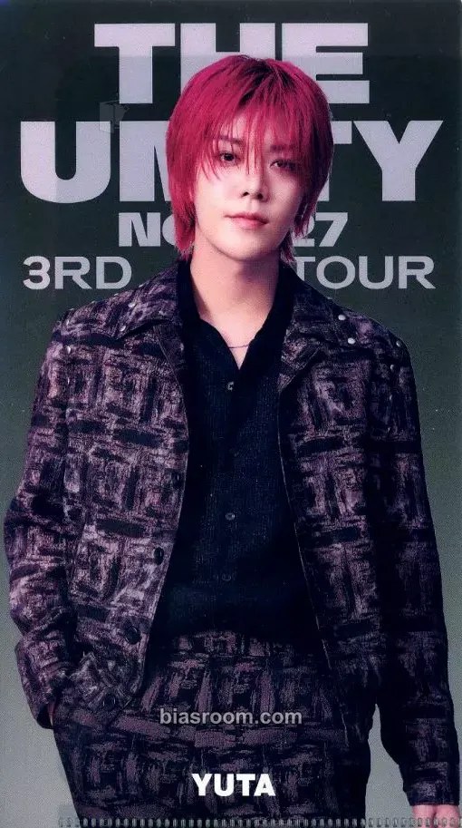 Yuta Neo City: The UNITY (3rd NCT127 Tour) Photocard - NCT 127 - NCT 127 K-pop photocard