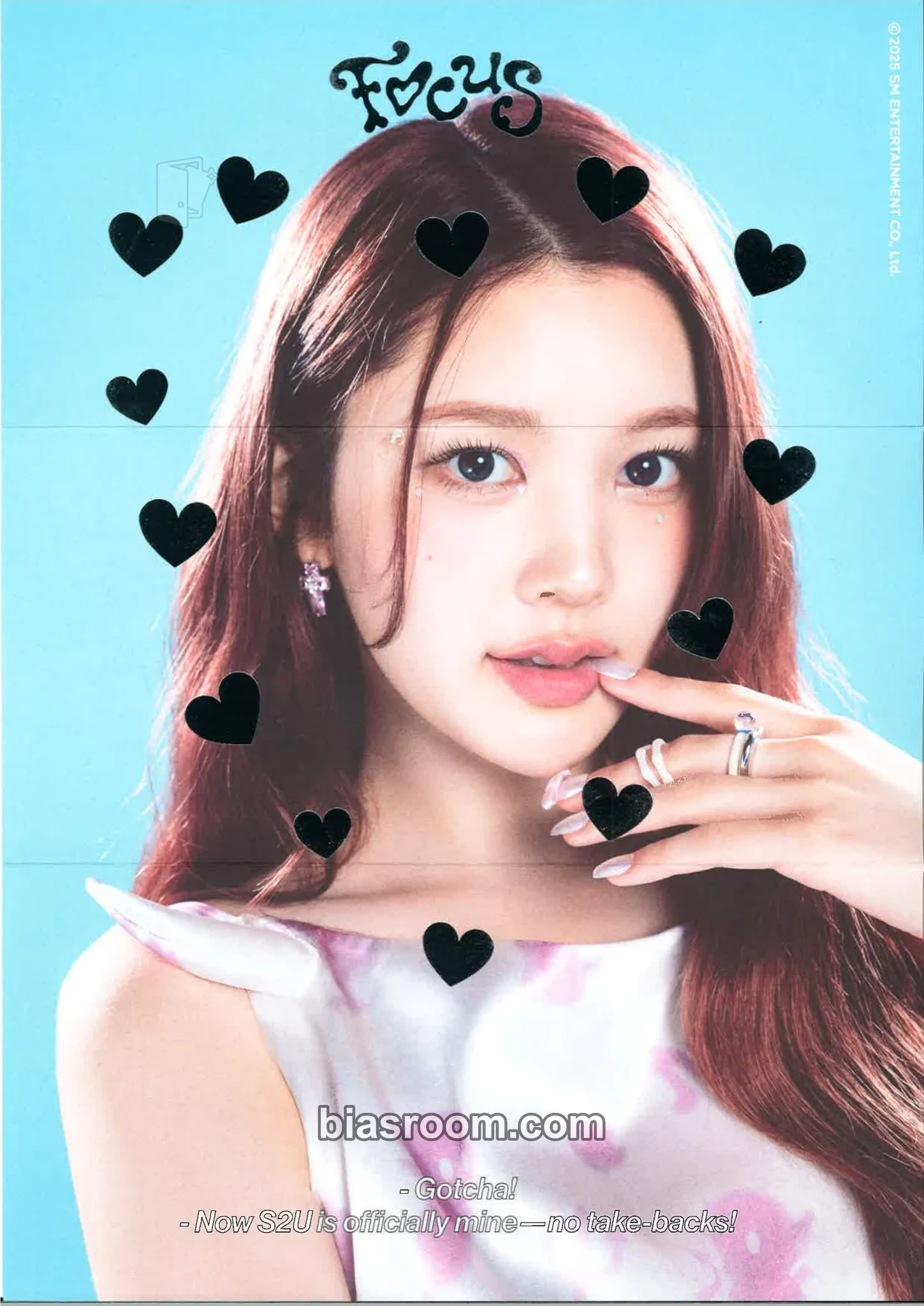 A-na FOCUS Photocard - Hearts2Hearts - Hearts2Hearts K-pop photocard