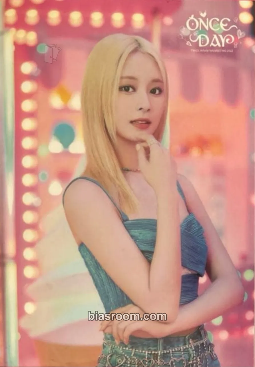 Tzuyu ONCE DAY Photocard - TWICE - TWICE K-pop photocard