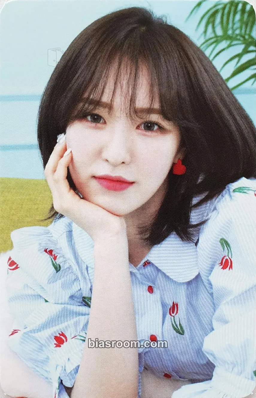 Wendy Official Fanclub Photocard - Red Velvet - Red Velvet K-pop photocard