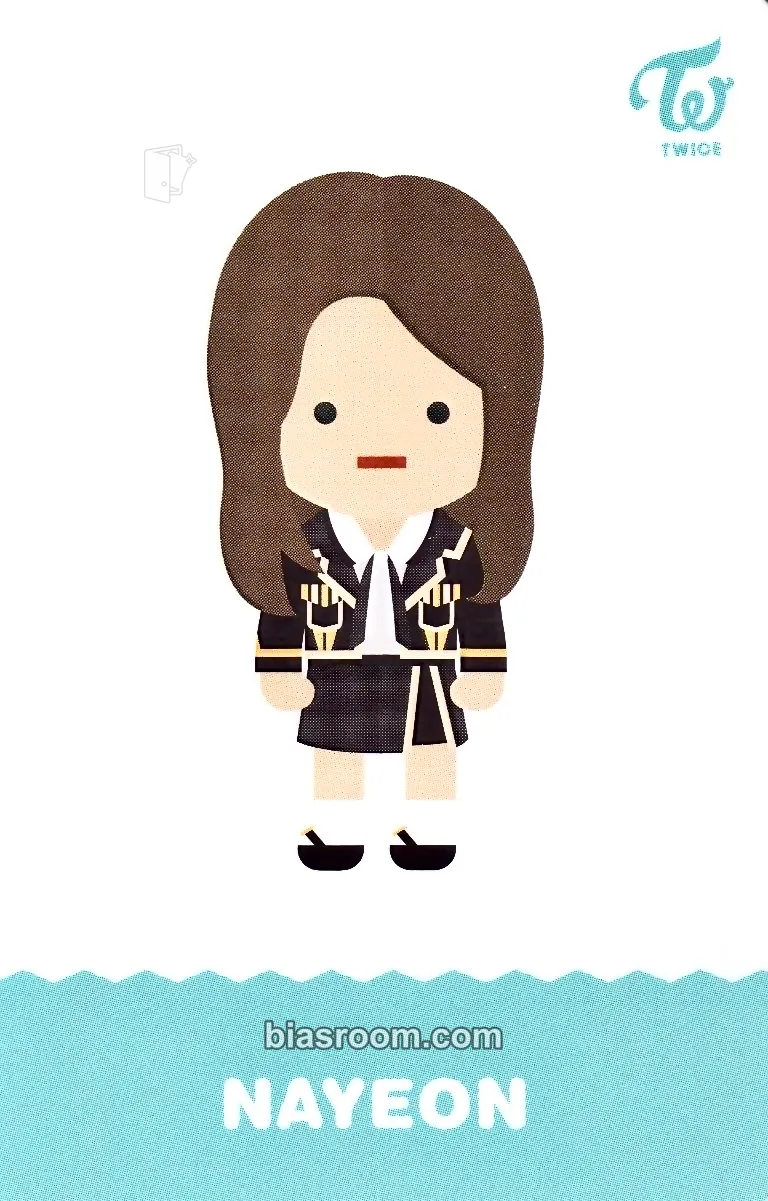 Nayeon TWICE Character Pop-Up Store Photocard - TWICE - TWICE K-pop photocard