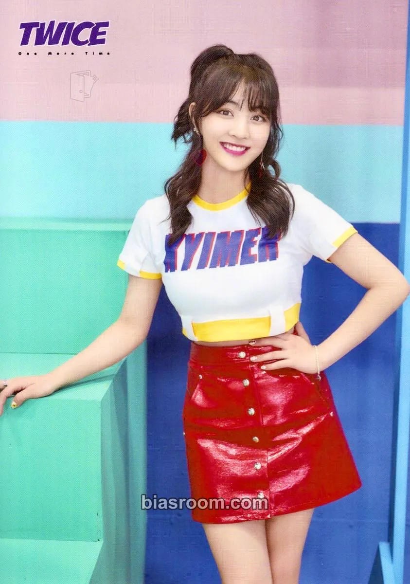 Jihyo One More Time Photocard - TWICE - TWICE K-pop photocard