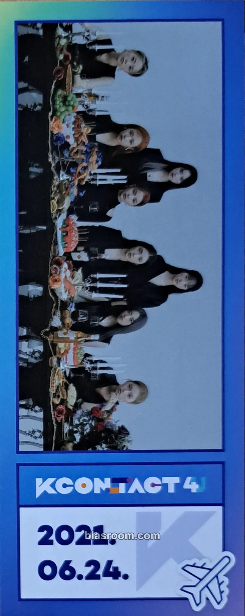 KCON:TACT 4U Photocard - Weki Meki - Weki Meki K-pop photocard