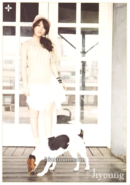 Jiyoung Kara Solo Collection Photocard - KARA - KARA K-pop photocard