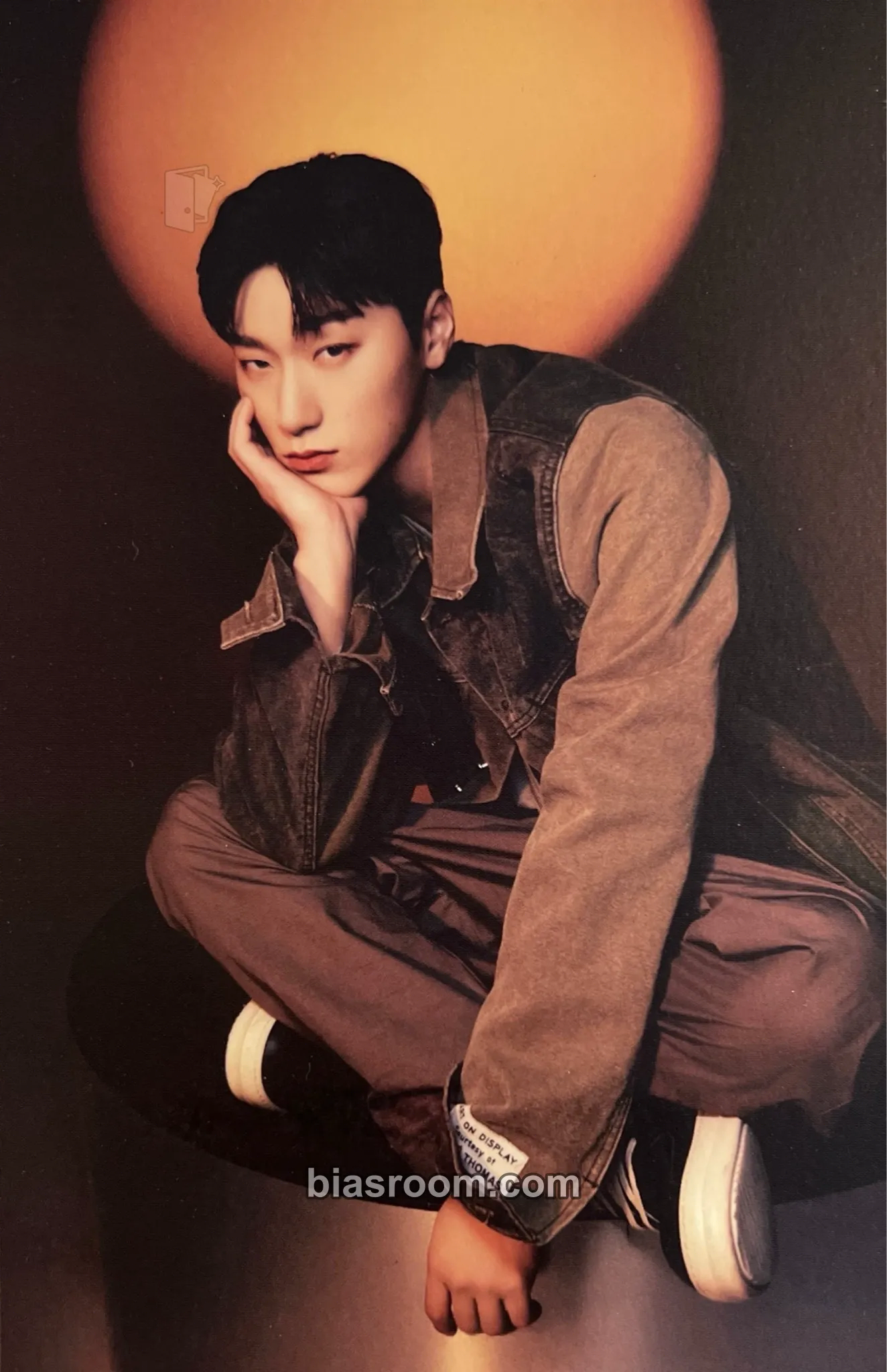 San GOLDEN HOUR : Part.1 Photocard - ATEEZ - ATEEZ K-pop photocard