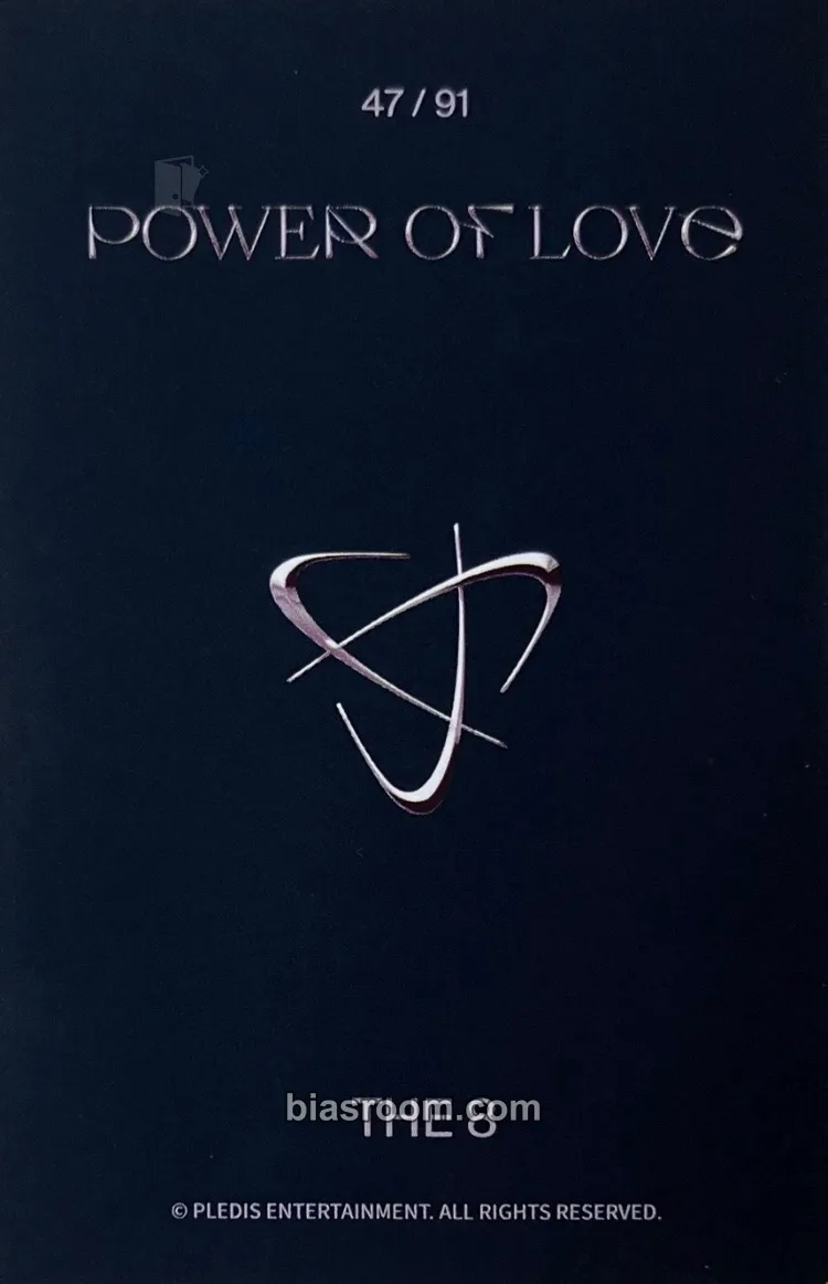 The8 [POWER OF LOVE] ONLINE CONCERT Photocard - SEVENTEEN | Bias Room