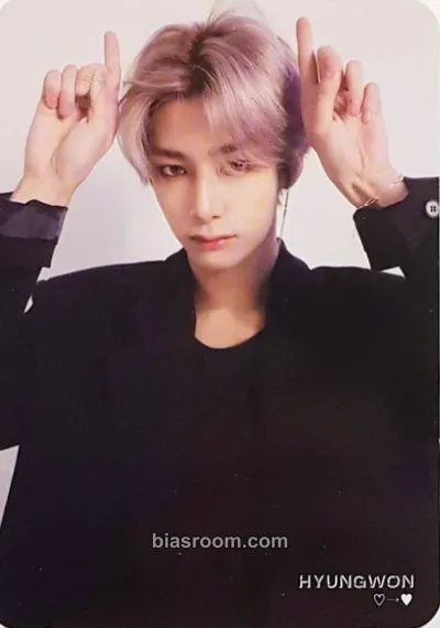 Hyungwon Take.1 Are You There? Photocard - MONSTA X - MONSTA X K-pop photocard