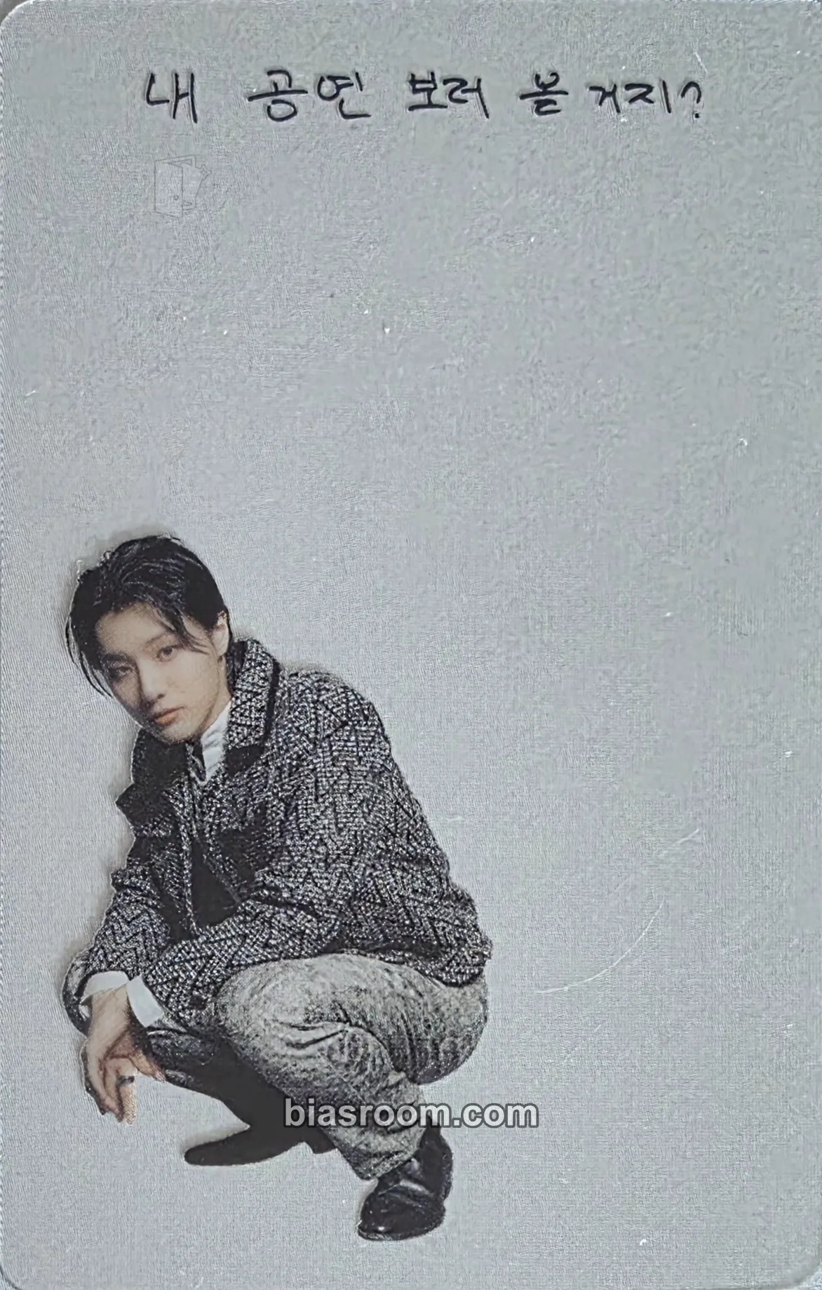 WOODZ 'The Invisible City' WOODZ LIVE 2021 Photocard - WOODZ K-pop photocard
