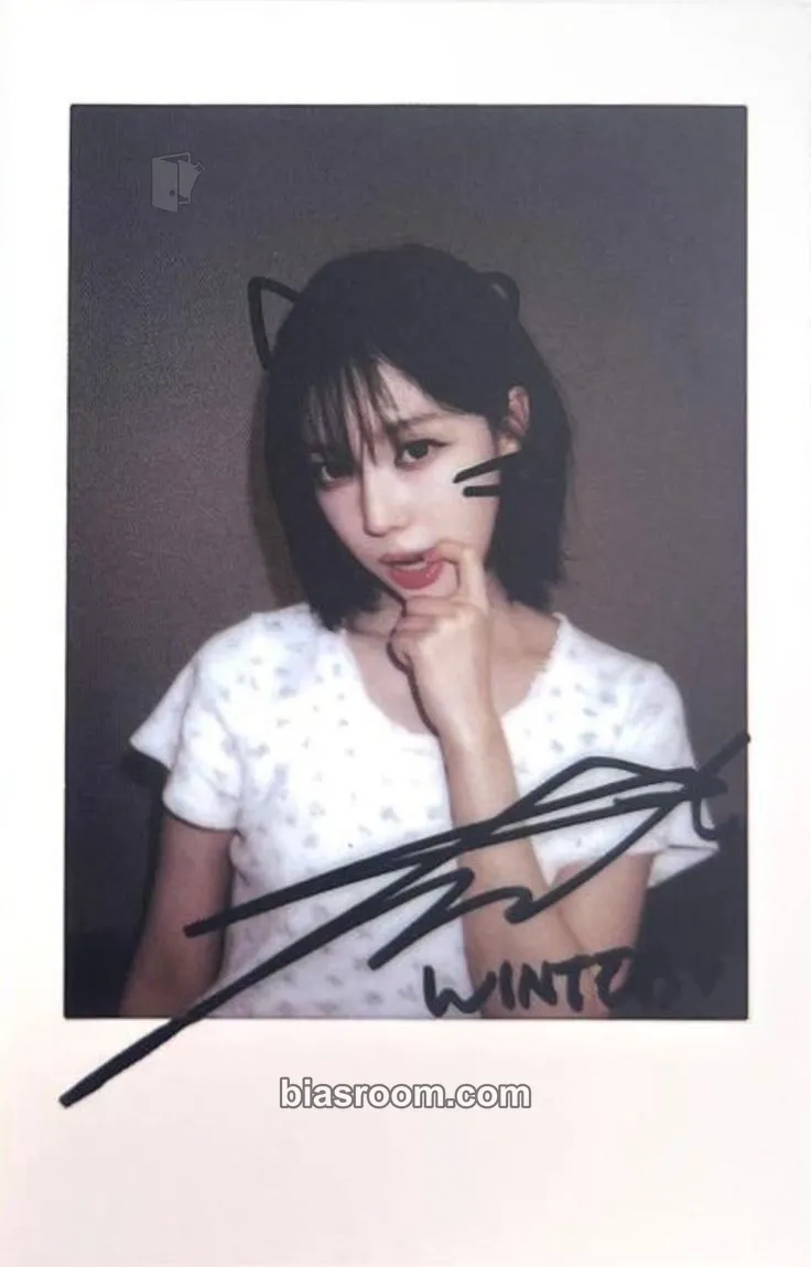 Winter Dirty Work Photocard - aespa - aespa K-pop photocard