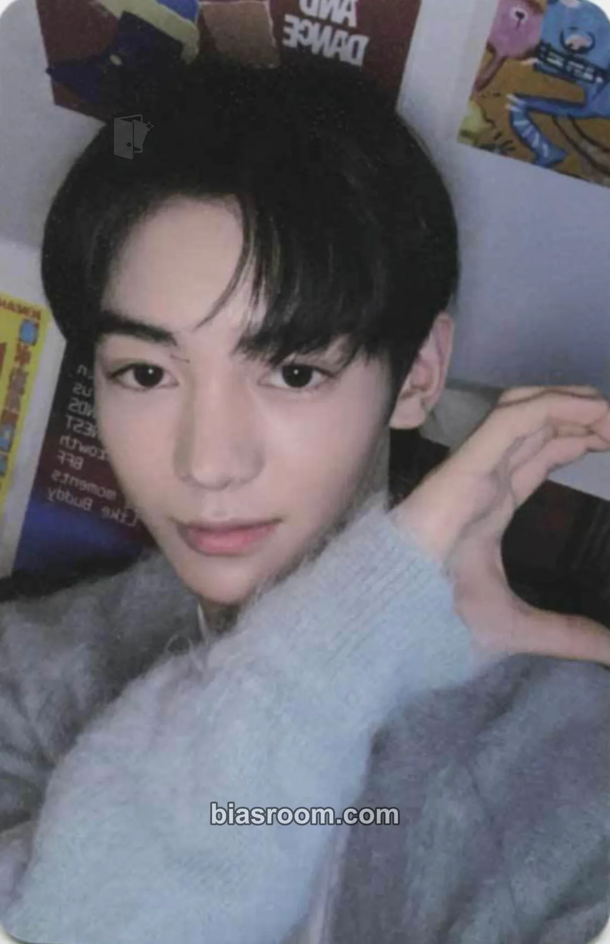 Hanjin Sparkling Blue Photocard - TWS - TWS K-pop photocard