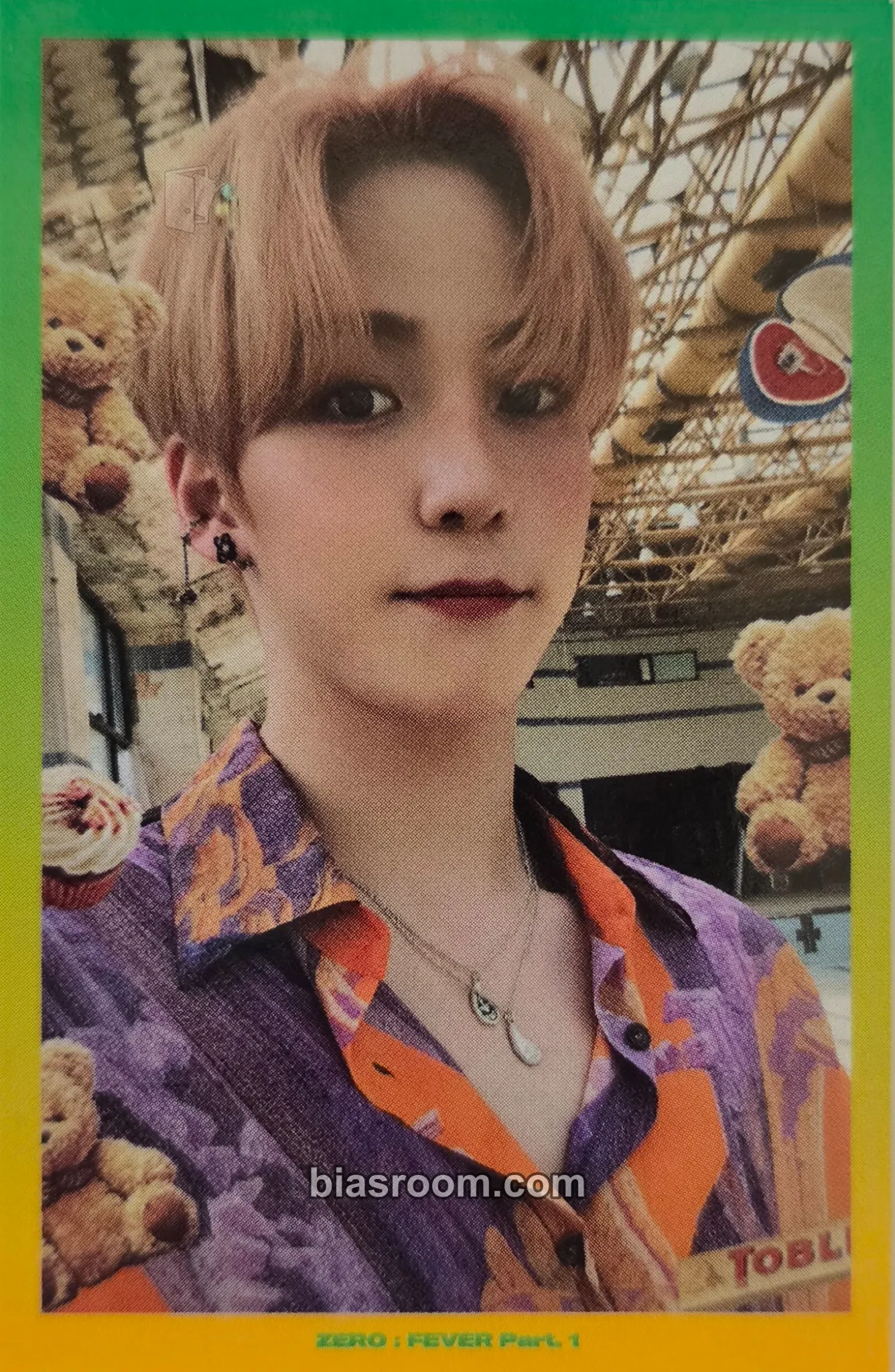 Yunho ZERO : FEVER Part.1 Photocard - ATEEZ - ATEEZ K-pop photocard