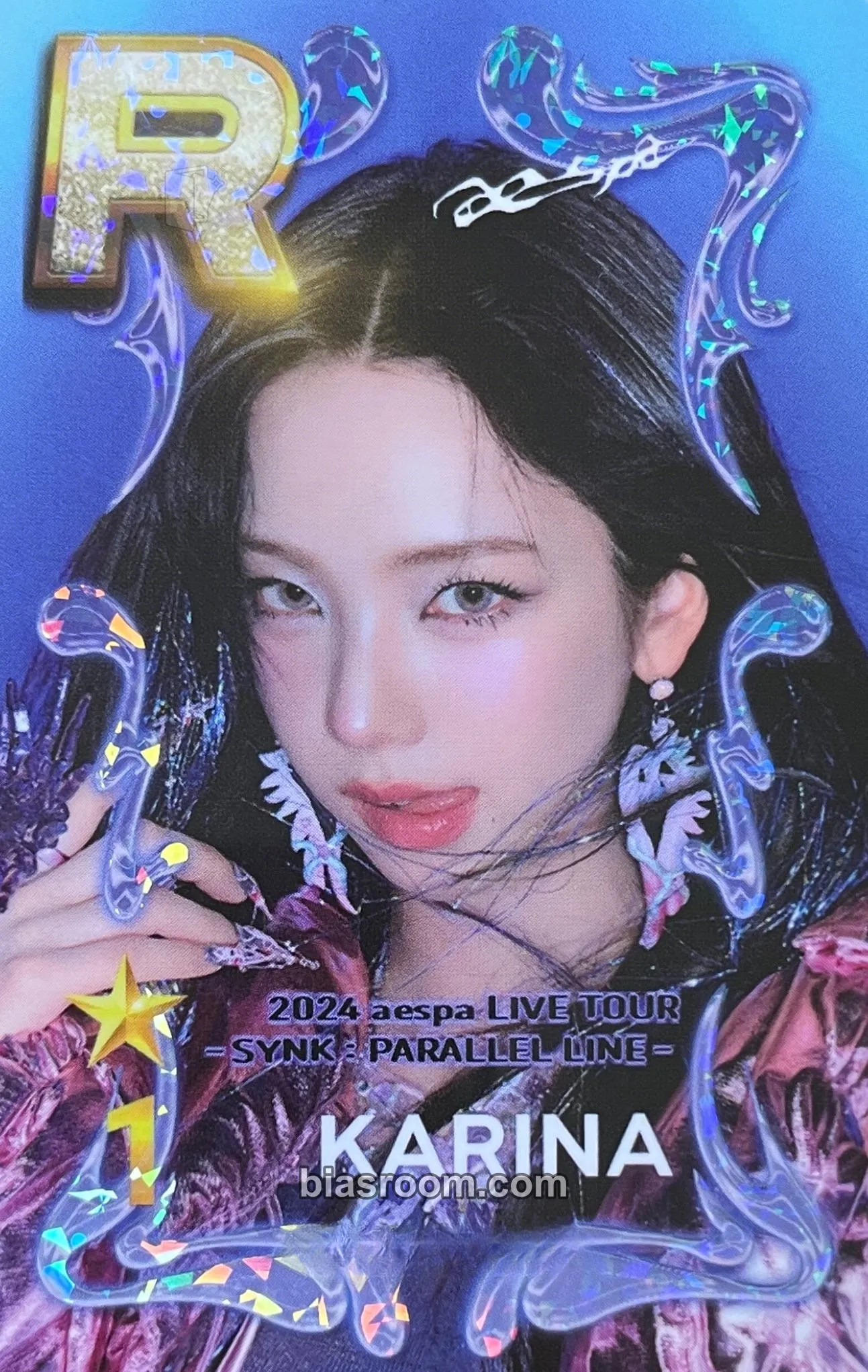 Karina SYNK : PARALLEL LINE Photocard - aespa - aespa K-pop photocard