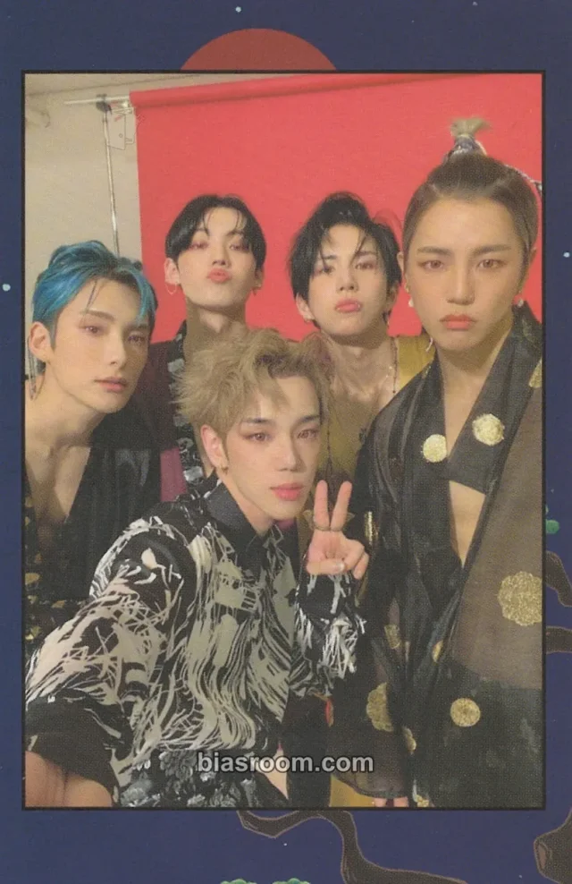 A.C.E - HJZM : The Butterfly Phantasy  Album pob (pre-order benefit) group photocard