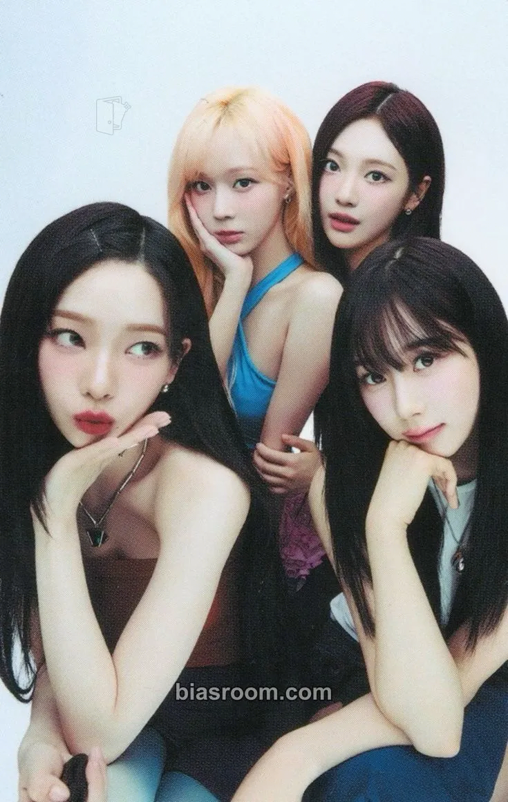 SYNK : PARALLEL LINE Photocard - aespa - aespa K-pop photocard