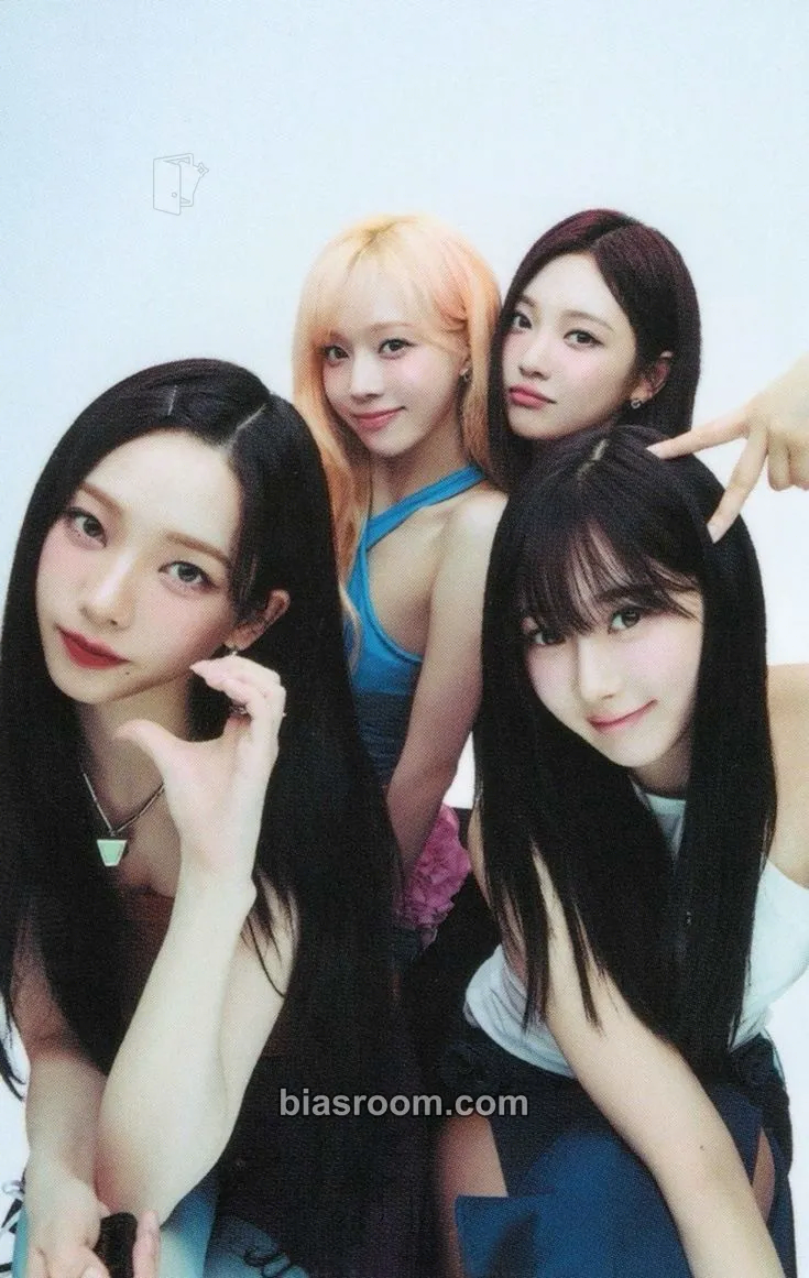SYNK : PARALLEL LINE Photocard - aespa - aespa K-pop photocard