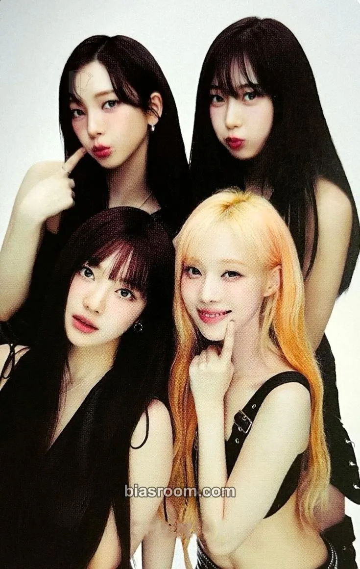SYNK : PARALLEL LINE Photocard - aespa - aespa K-pop photocard