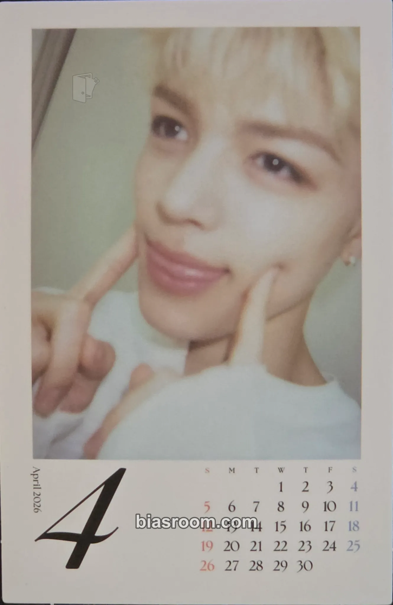 Maki 2026 Seasons Greetings Photocard - &TEAM - &TEAM K-pop photocard