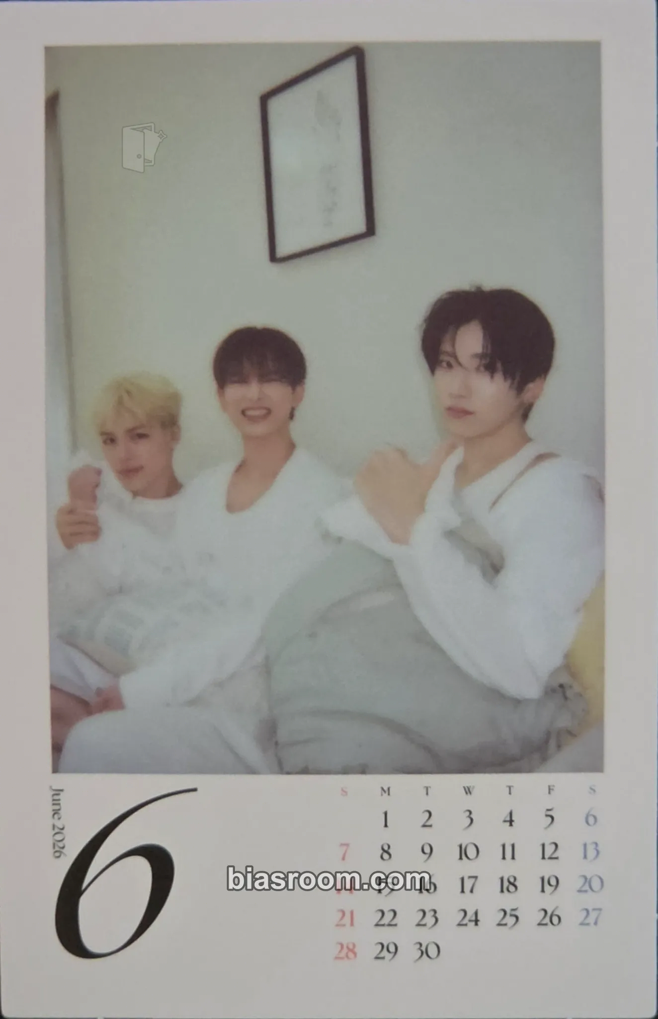 2026 Seasons Greetings Photocard - &TEAM - &TEAM K-pop photocard