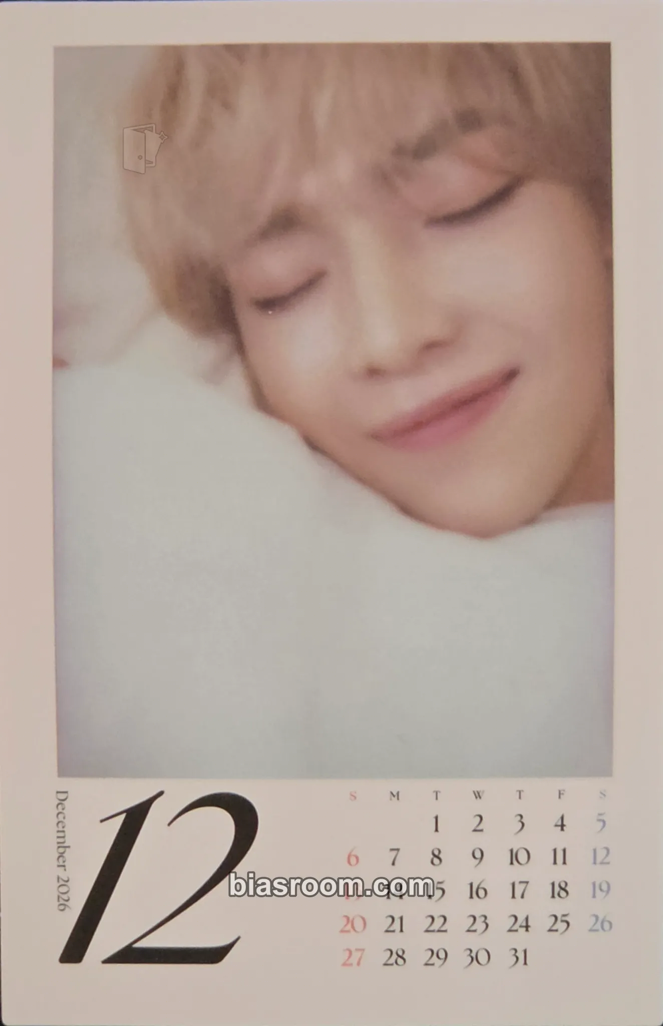 Nicholas 2026 Seasons Greetings Photocard - &TEAM - &TEAM K-pop photocard