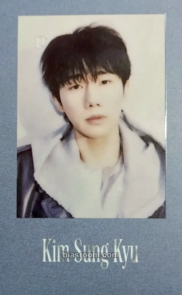 Sungkyu OFF THE MAP (Sungkyu Solo) Photocard - INFINITE - INFINITE K-pop photocard