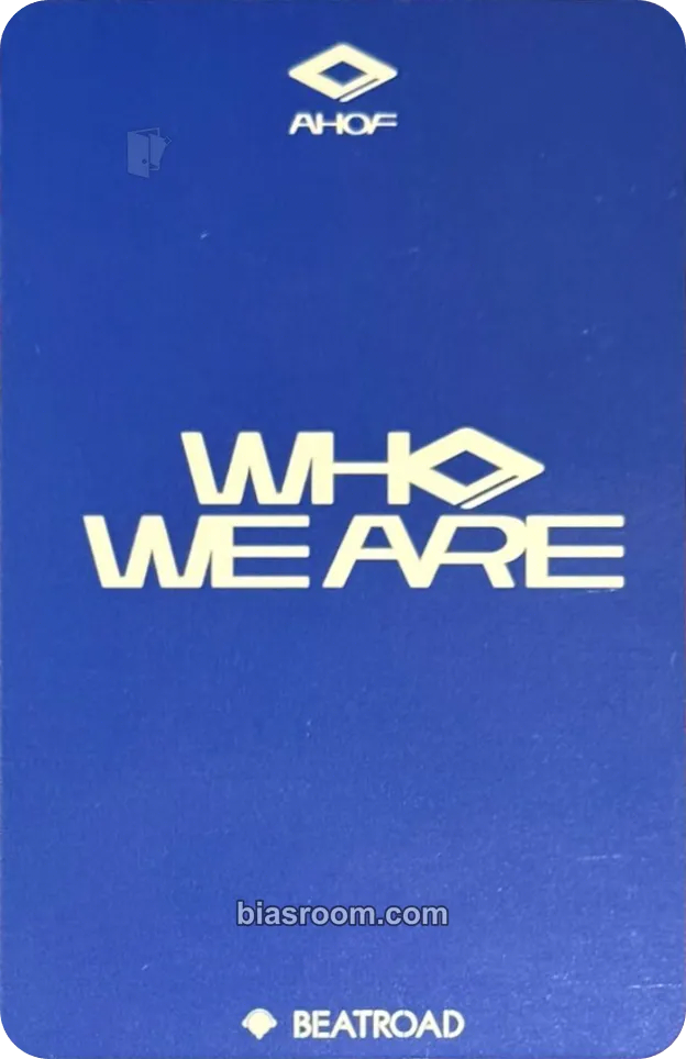 Steven WHO WE ARE Photocard - AHOF | Bias Room