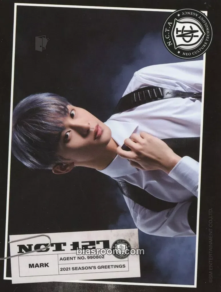 Mark 2021 Season’s Greetings Photocard - NCT 127 - NCT 127 K-pop photocard