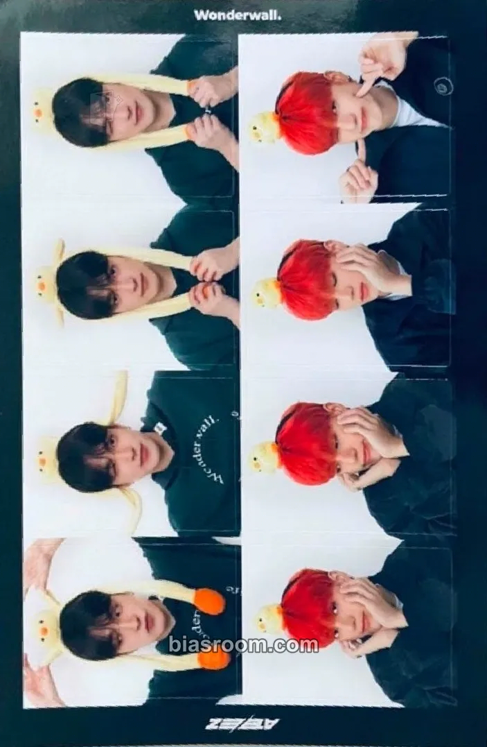 Wonderwall Merchline Photocard - ATEEZ - ATEEZ K-pop photocard