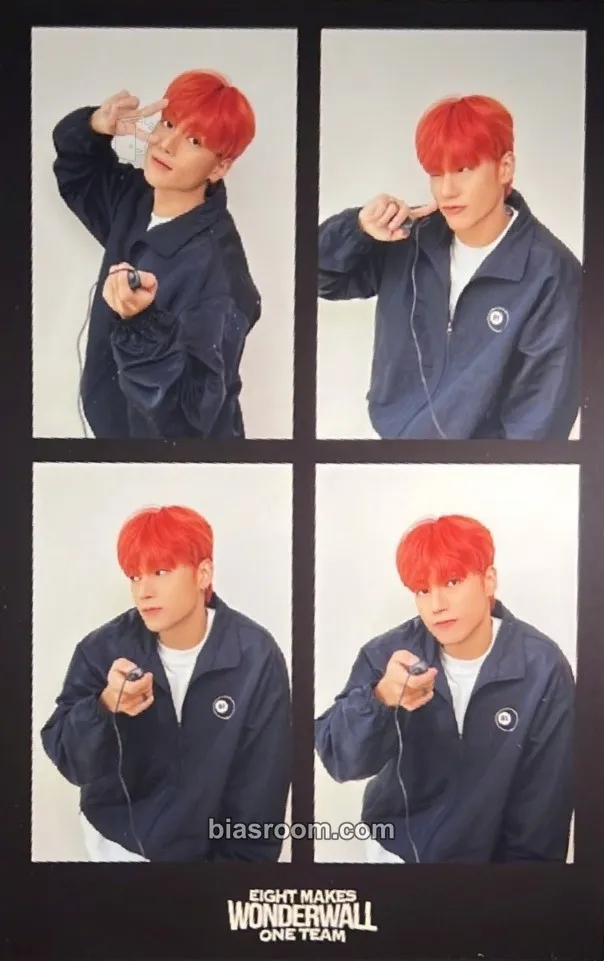 Wooyoung Wonderwall Merchline Photocard - ATEEZ - ATEEZ K-pop photocard