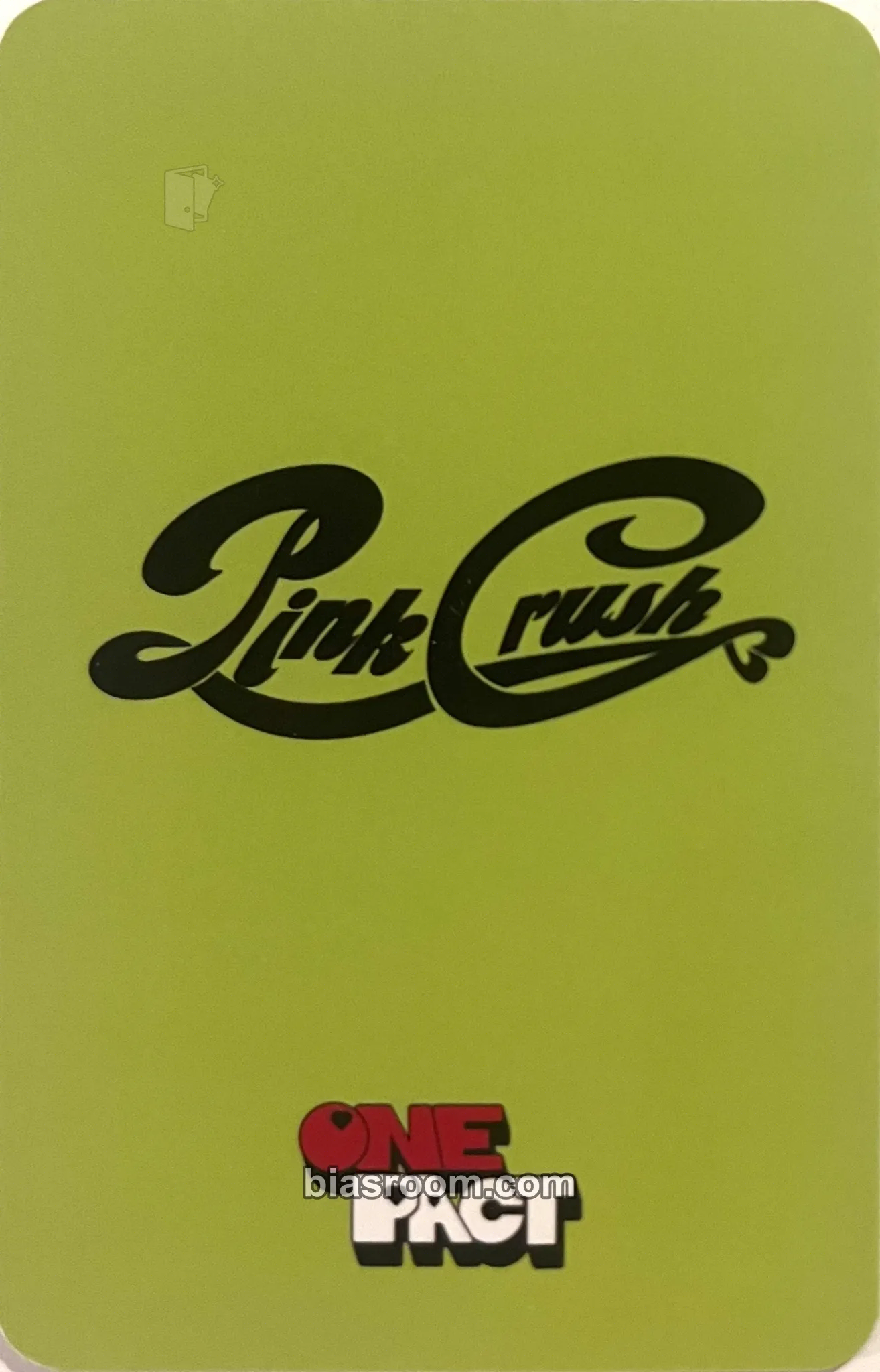 Jongwoo (Ze:U) Pink Crush Photocard - ONE PACT | Bias Room