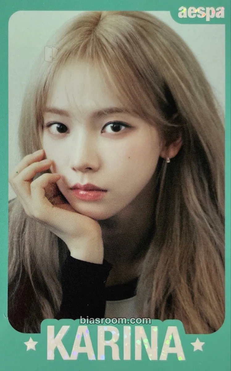 Karina My World MD Events (All) Photocard - aespa - aespa K-pop photocard