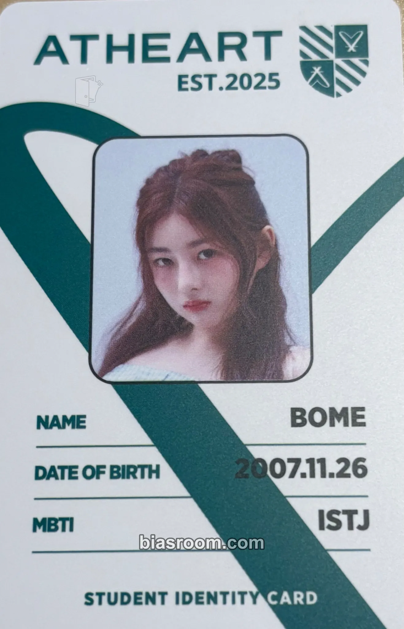 Bome Plot Twist Photocard - AtHeart - AtHeart K-pop photocard